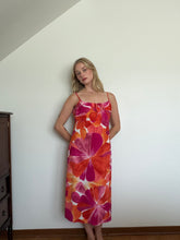 Load image into Gallery viewer, Pink and Orange Floral Dress
