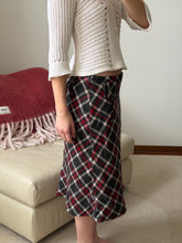 Load image into Gallery viewer, Plaid Midi Skirt
