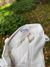 Load image into Gallery viewer, Cream Cropped Flare Cords
