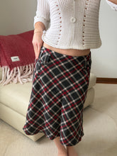 Load image into Gallery viewer, Plaid Midi Skirt
