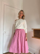 Load image into Gallery viewer, Bubble Gum Midi Skirt
