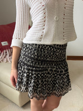 Load image into Gallery viewer, Silk Printed Mini Skirt
