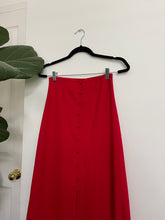 Load image into Gallery viewer, Red Maxi Skirt
