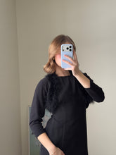 Load image into Gallery viewer, Feather Trim Bolero
