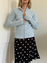 Load image into Gallery viewer, Polka Dot Silk Midi Skirt

