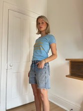 Load image into Gallery viewer, Route 66 Denim Cutoffs
