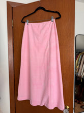 Load image into Gallery viewer, Pink Gingham Maxi Skirt
