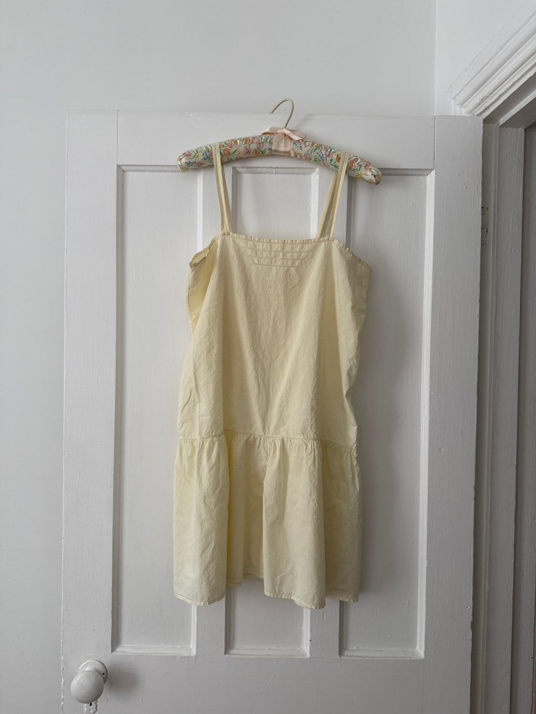 Butter Yellow Cotton Romper