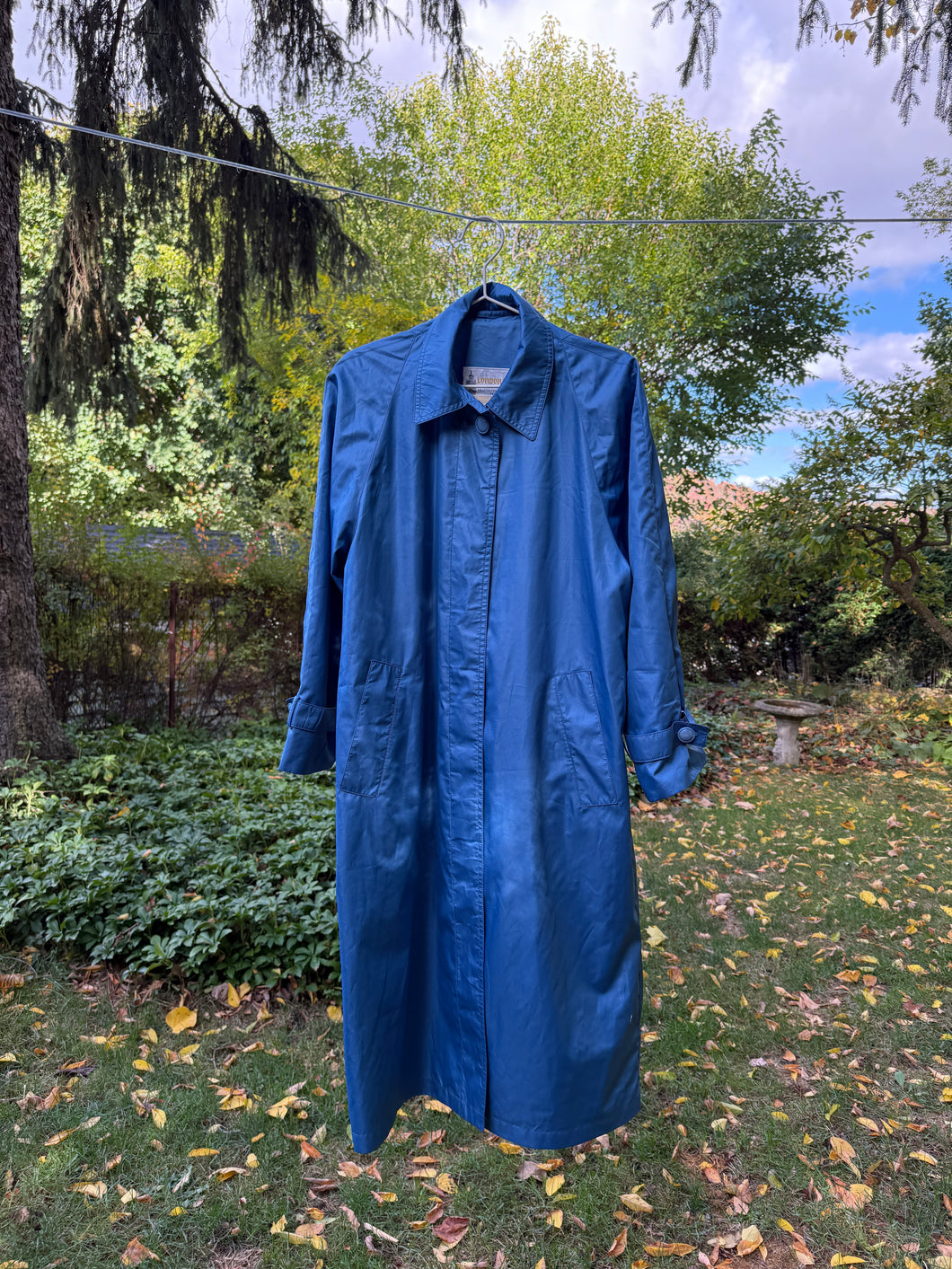 Blue London Fog For Eaton Trench