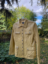 Load image into Gallery viewer, Yellow Leather Jacket
