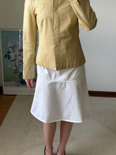 Load image into Gallery viewer, Butter Yellow Leather Blazer
