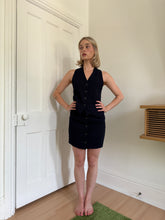 Load image into Gallery viewer, Navy Blue Tailored Dress
