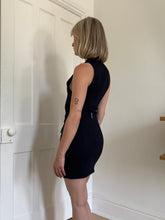 Load image into Gallery viewer, Navy Blue Tailored Dress
