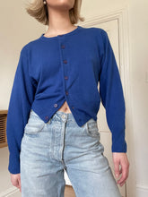 Load image into Gallery viewer, Cobalt Blue Cardigan
