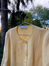 Load image into Gallery viewer, Yellow Wool Blazer
