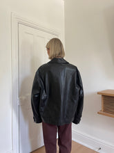 Load image into Gallery viewer, Black Leather Jacket
