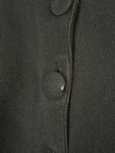 Load image into Gallery viewer, Black Tapered Cardigan
