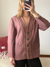 Load image into Gallery viewer, Mauve Wool Blazer
