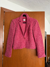 Load image into Gallery viewer, Pink Boucle Blazer
