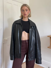 Load image into Gallery viewer, Black Leather Jacket
