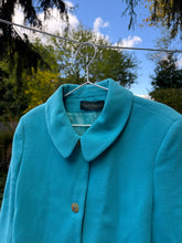 Load image into Gallery viewer, Teal Cropped Blazer
