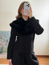Load image into Gallery viewer, Faux Fur Collared Jacket
