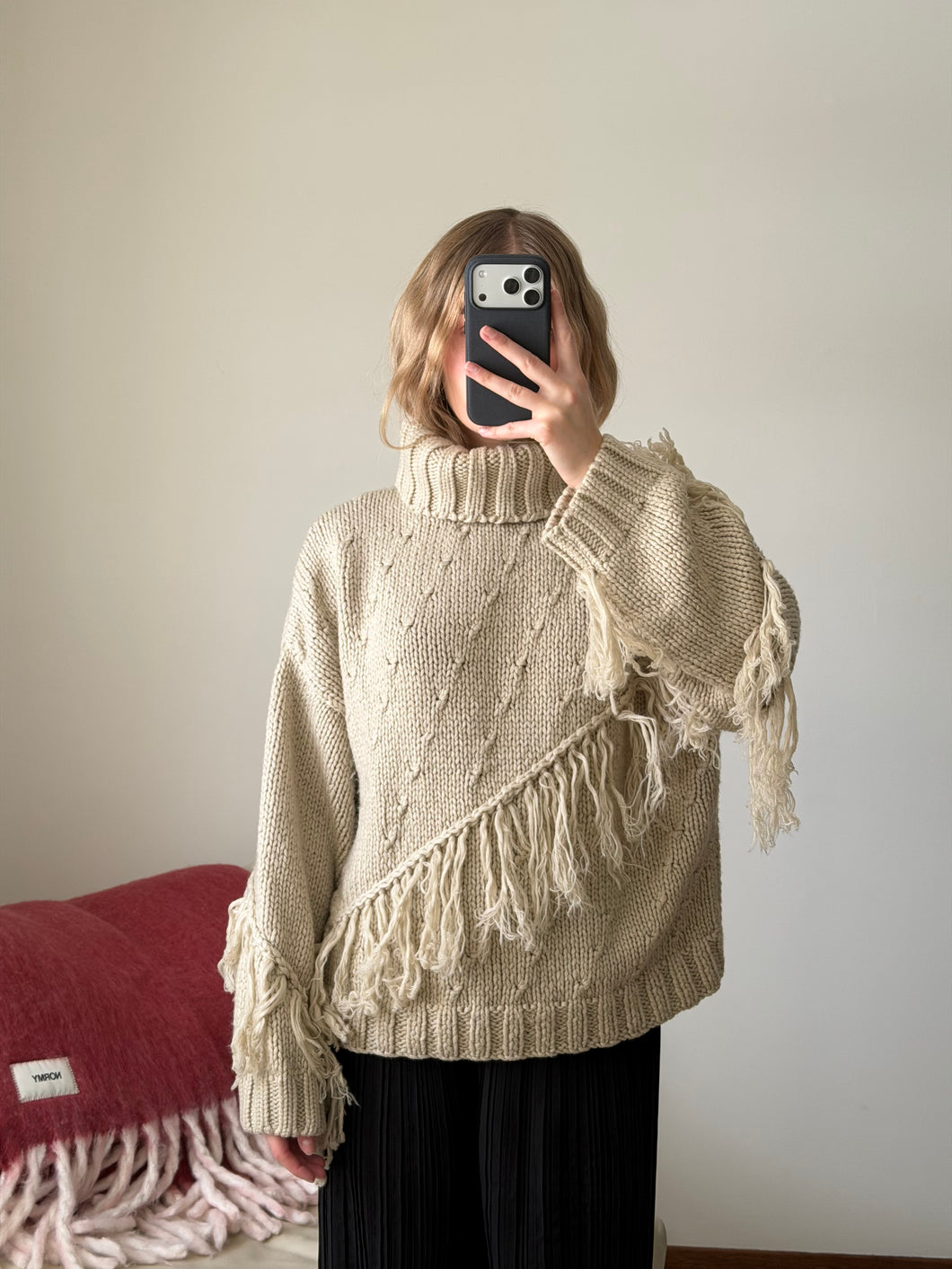 Handmade Fringe Knit