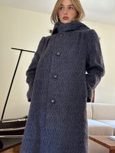 Load image into Gallery viewer, Purple Wool/ Mohair Coat
