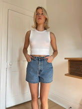 Load image into Gallery viewer, Medium Wash Denim Shorts
