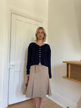 Load image into Gallery viewer, Khaki Pleated Skirt
