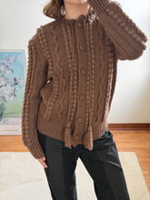 Load image into Gallery viewer, Chunky Knit With Tassles
