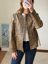 Load image into Gallery viewer, Leopard Leather Jacket
