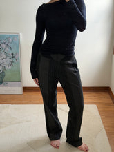 Load image into Gallery viewer, Striped Holt Renfrew Dress Pants
