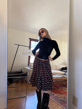 Load image into Gallery viewer, Printed Silk Midi Skirt
