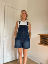 Load image into Gallery viewer, Short Denim Overalls
