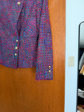 Load image into Gallery viewer, Multicoloured Tweed Blazer
