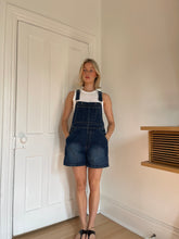 Load image into Gallery viewer, Short Denim Overalls
