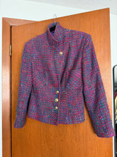 Load image into Gallery viewer, Multicoloured Tweed Blazer
