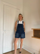 Load image into Gallery viewer, Short Denim Overalls
