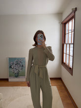 Load image into Gallery viewer, Sage Green Jump Suit
