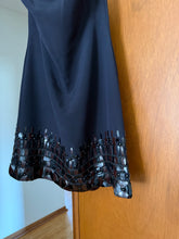 Load image into Gallery viewer, Silk Strapless Embellished Dress
