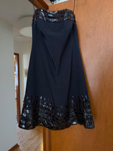 Load image into Gallery viewer, Silk Strapless Embellished Dress

