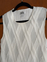 Load image into Gallery viewer, White Textured Tank
