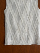 Load image into Gallery viewer, White Textured Tank
