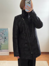 Load image into Gallery viewer, Reversible Faux Leather Fur Jacket

