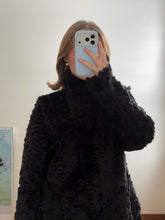 Load image into Gallery viewer, Reversible Faux Leather Fur Jacket
