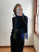 Load image into Gallery viewer, Mohair Plaid Scarf
