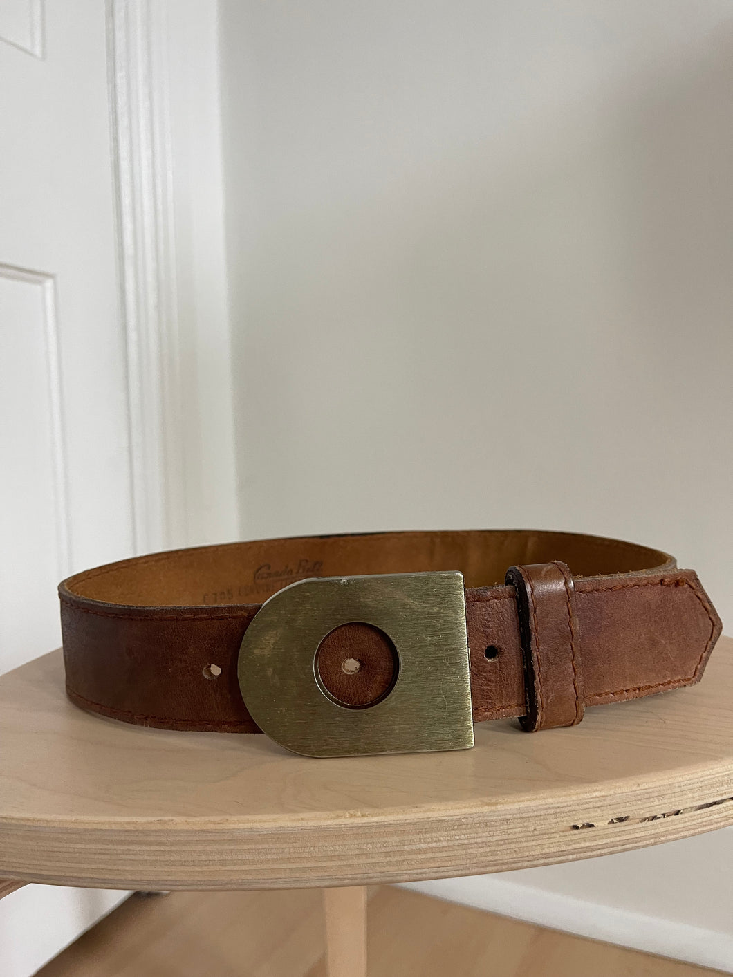 Tan Leather Belt