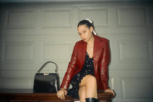 Load image into Gallery viewer, Red Leather Blazer
