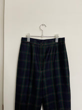 Load image into Gallery viewer, Plaid Wool Pants
